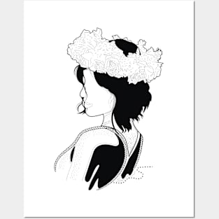 Black & white Elegant Art 27 Posters and Art